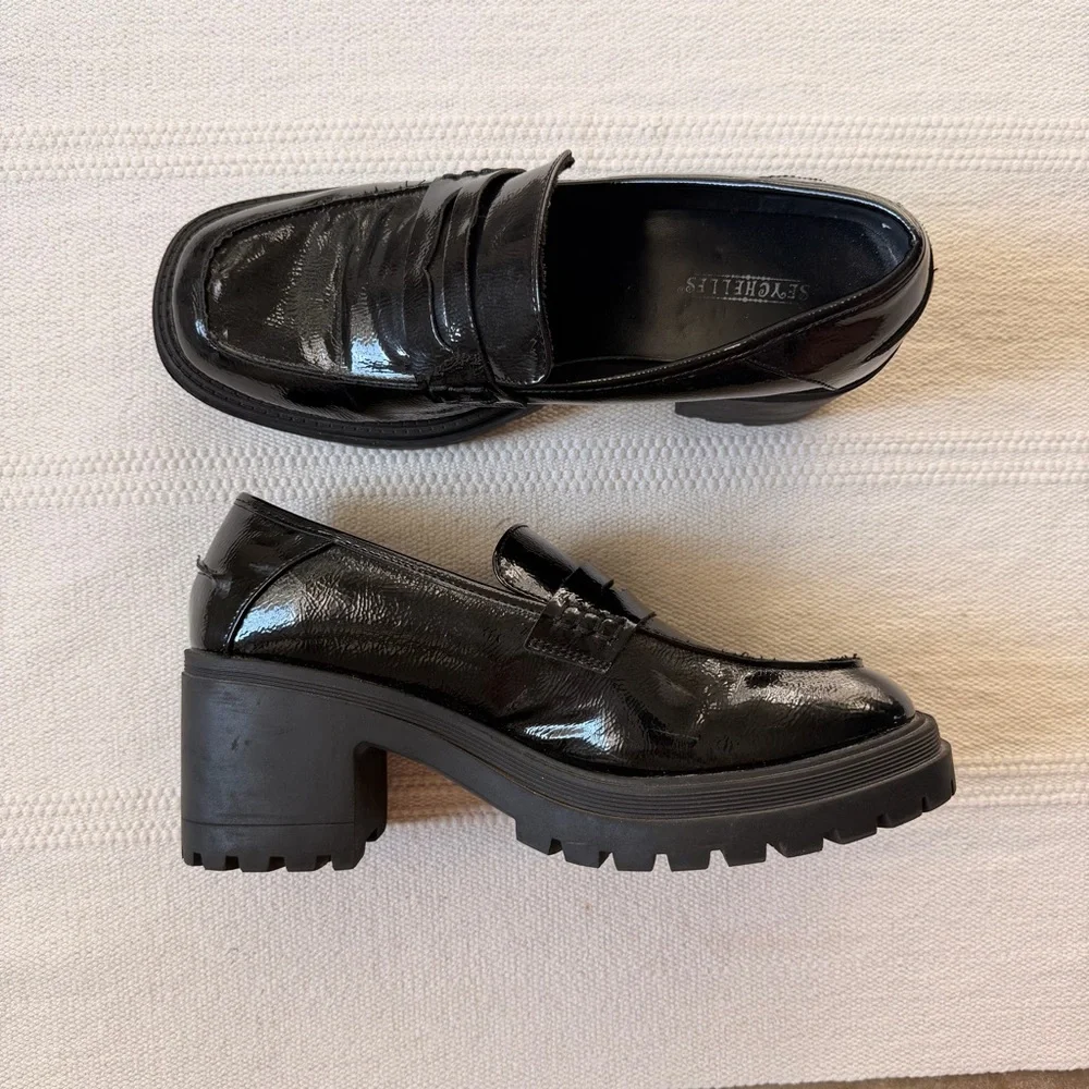 Seychelles Black Loafers - Size 11 - Picture 4 of 12